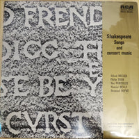 แผ่นเสียง Various - Shakespeare Songs And Consoty Music Vinyl VG+
