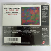 ซีดี The Rolling Stones = The Rolling Stones - Dirty Work = ダーティー・ワーク CD VG+