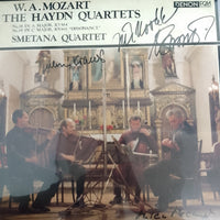 แผ่นเสียง Wolfgang Amadeus Mozart - Smetana Quartet - The Haydn Quartets - No.18 In A Major, KV464 / No.19 In C Major, KV465 "Dissonance" Vinyl VG+