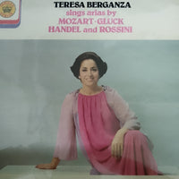 แผ่นเสียง Teresa Berganza - Sings Arias By Mozart Gluck Handel And Rossini Vinyl VG+
