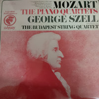 แผ่นเสียง Wolfgang Amadeus Mozart – George Szell With Members Of Budapest String Quartet - The Piano Quartets Vinyl VG+