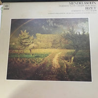 แผ่นเสียง Felix Mendelssohn-Bartholdy / Georges Bizet - Symphony No. 4 In A Major, Op. 90 'Italian' / Symphony No. 1 In C Major Vinyl VG+
