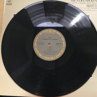 แผ่นเสียง Felix Mendelssohn-Bartholdy / Georges Bizet - Symphony No. 4 In A Major, Op. 90 'Italian' / Symphony No. 1 In C Major Vinyl VG+
