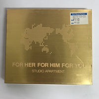 ซีดี Studio Apartment - For Her, For Him, For You CD VG+