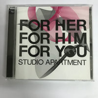 ซีดี Studio Apartment - For Her, For Him, For You CD VG+