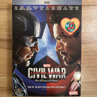 Captain America Civil War DVD VG+