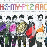 ซีดี Kis-My-Ft2 - AAO song CD VG+ 1CD 1DVD