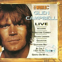 ซีดี Glen Campbell - The World Of Glen Campbell / Live CD VG+