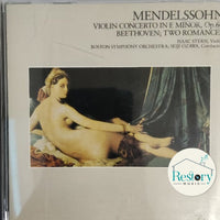 ซีดี SEIJI OZAWA, Boston Symphony, Isaac Stern - Mendelssohn Violin Concerto In E Minor Op.64 CD VG+