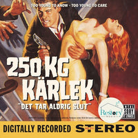ซีดี 250 KG KARLEK - DET TAR ADRIG SLUT CD VG+