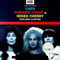 ซีดี Cher Chrissie Hynde & Neneh Cherry With Eric Clapton - Love Can Build A Bridge CD VG+