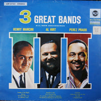 แผ่นเสียง Henry Mancini / Al Hirt / Perez Prado - 3 Great Bands Vinyl VG+