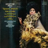 แผ่นเสียง Leontyne Price / Richard Strauss / New Philharmonia Orchestra / Erich Leinsdorf - Sings Richard Strauss Vinyl VG+