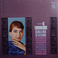 แผ่นเสียง Giuseppe Verdi / Maria Callas / Giuseppe Di Stefano / Rolando Panerai / Fedora Barbieri / Orchestra Del Teatro Alla Scala / Coro Del Teatro Alla Scala / Norberto Mola / Herbert Von Karajan - Il Trovatore Vinyl VG+