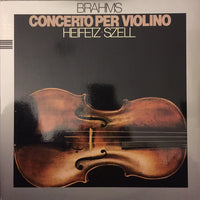 แผ่นเสียง Johannes Brahms / Jascha Heifetz / New York Philharmonic / George Szell - Concerto Per Violino Vinyl VG+