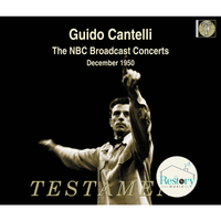 ซีดี Guido Cantelli The Nbc Broadcast Concerts - December 1950 CD VG+ 4CDs