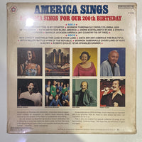 แผ่นเสียง Various - America Sings For Our 200th Birthday Vinyl M