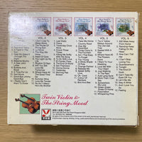 ซีดี Various - Twin Violin & The Sting Mood CD NM 6-disc Box Set