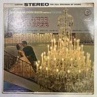 แผ่นเสียง The Hollywood Bowl Symphony Orchestra Conducted By Felix Slatkin - Strauss Waltzes Vinyl G+