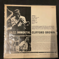 แผ่นเสียง Clifford Brown Featuring Zoot Sims - Jazz Immortal Vinyl VG+