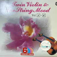 ซีดี Various - Twin Violin & The Sting Mood CD NM 6-disc Box Set