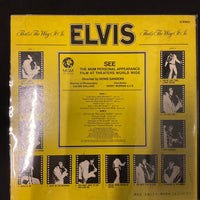 แผ่นเสียง Elvis Presley - That's The Way It Is Vinyl VG