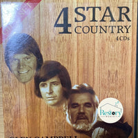 ซีดี Various - 4 Star Country CD VG+ Box Set