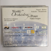 ซีดี World Orchestra For Peace - The Solti Memorial Tour 2007 CD VG+ 2CDs