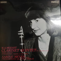 แผ่นเสียง Wolfgang Amadeus Mozart, Carl Maria von Weber, Joseph Küffner, Sabine Meyer, Philharmonia Quartett Berlin - Clarinet Quintet In A Major, KV581 / Introduction, Theme & Variations Vinyl VG+