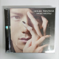 ซีดี Hideaki Takizawa - Hikari Hitotsu CD VG+ 1CD 1DVD