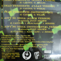 แผ่นเสียง Jaÿ-Z - Dead Presidents Vinyl VG