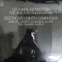 แผ่นเสียง Leonard Bernstein - The New York Philharmonic Beethoven Ninth Symphony Vinyl VG+
