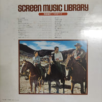 แผ่นเสียง Various - Screen Music Library Western Themes Vinyl VG+ 2LPs