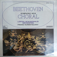 แผ่นเสียง Various - Beethoven Symphony No.9 Choral Leipzig Gewandhaus Orchestra Franz Konwitschny Vinyl VG+