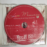 ซีดี Various - Love Memories Featuring 20 All Time Gold Hits 2 CD NM