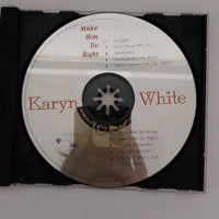 ซีดี Karyn White - Make Him Do Right CD VG+