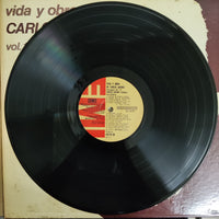 แผ่นเสียง Carlos Gardel - Vida Y Obra De Carlos Gardel Vol.17 Vinyl VG+ 3LPs