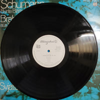 แผ่นเสียง Schumann / Brahms - Svjatoslav Richter / Bunte Blätter Op.99 / Aus "6 Klavierstücke" Op.118 Vinyl VG+