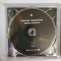 ซีดี Hideaki Takizawa - Hikari Hitotsu CD VG+ 1CD 1DVD