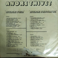 แผ่นเสียง Andre Thivet - L Auvergne D'Hier Et D'Aujourd'Hul Vinyl VG