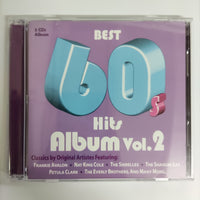 ซีดี Various - Best 60's Hit Album Vol.2 CD NM 2CDs