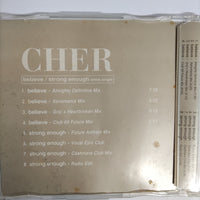 ซีดี Cher - Believe Strong Enough Remix Single CD VG+