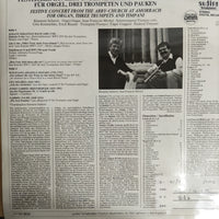แผ่นเสียง Jean François Michel - Klemens Schnorr / Festliches Konzert In Der Abteikirche Amorbach Für Orgel,Drei Trompeten Und Pauken Vinyl VG+