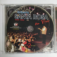 ซีดี Gilberto Santa Rosa - En Vivo Tour Peru CD VG+