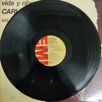 แผ่นเสียง Carlos Gardel - Vida Y Obra De Carlos Gardel Vol.17 Vinyl VG+ 3LPs