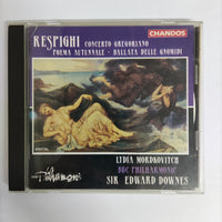 ซีดี Various - Respighi Concerto Gregoriano Poema Autunnle Ballata Delle Gnomidi CD VG+