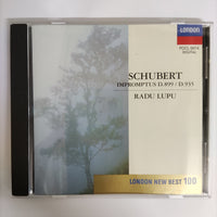 ซีดี Radu Lupu - Schubert Impromptus D.899 / D.935 CD VG+