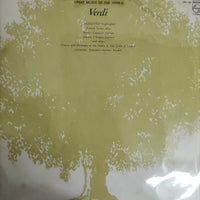 แผ่นเสียง Francesco Molinari Pradelli - Chorus And Orchestra Of The teatro Di San Carlo Di Napoli - Verdi / Great Music Of The World Vinyl VG+