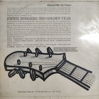 แผ่นเสียง Jimmie Rodgers , The Hugo Peretti Orchestra - His Golden Year Vinyl VG