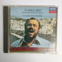 ซีดี Luciano Pavarotti - O Sole Mio Favourite Italian Songs CD VG